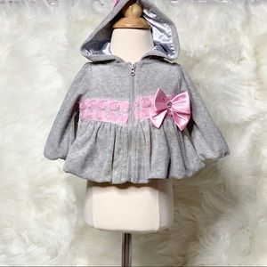 Nannette Baby Cute Hoodie 0-3 months old